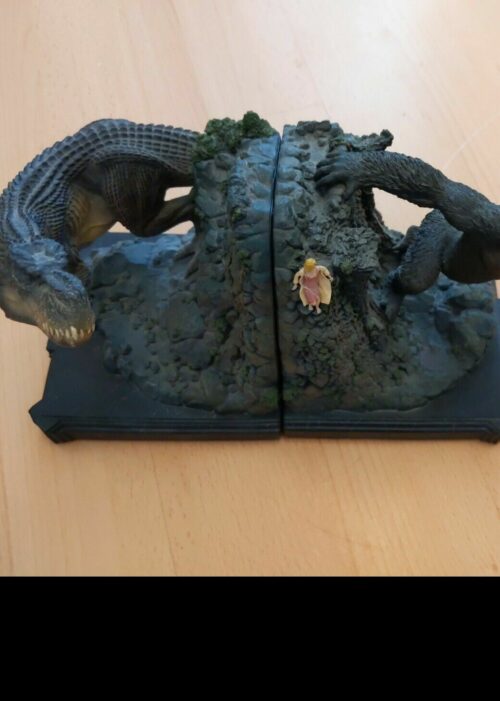 Weta King Kong vs V-Rex Bookends Polystone Jackson Movie könyvtámasz