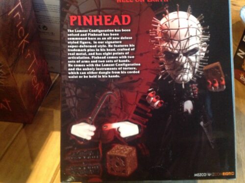 Hellraiser III hell on earth pinhead Mezco  6"