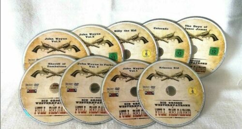 MEGA Western Patrone - limitierte Collectors Metallbox Edition 20 DVDs