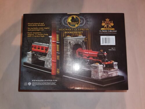 Könyvtámasz - Harry Potter Hogwarts Express Train Figurine Bookends Statue Set