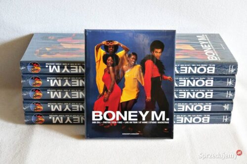 Boney M - Live on Tour, at Home, Studio, Backstage by Didi Zill - bontatlan celofános