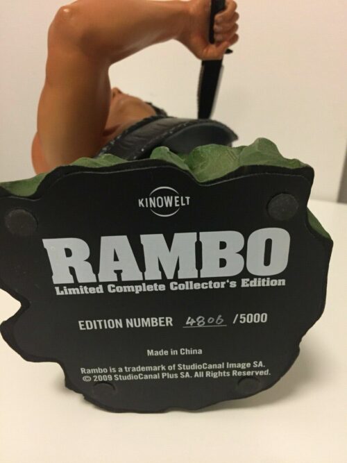 Rambo 1+2+3+John Rambo Limited Complete Collectors Edition szobros