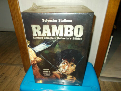 Rambo 1+2+3+John Rambo Limited Complete Collectors Edition szobros