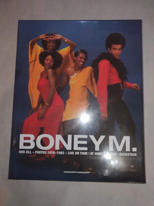 Boney M - Live on Tour, at Home, Studio, Backstage by Didi Zill - bontatlan celofános