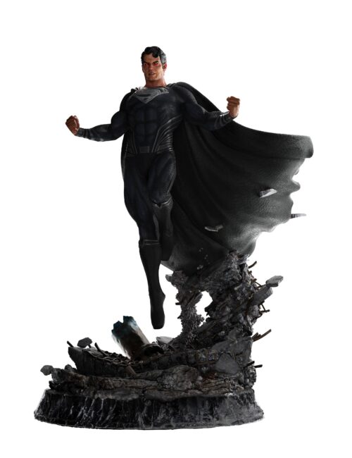 Weta Workshop Zack Snyder's Justice League Statue 1/4 Superman Black Suit 65 cm Statues Justice League