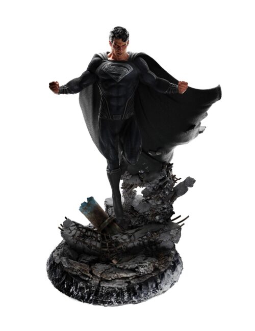 Weta Workshop Zack Snyder's Justice League Statue 1/4 Superman Black Suit 65 cm Statues Justice League