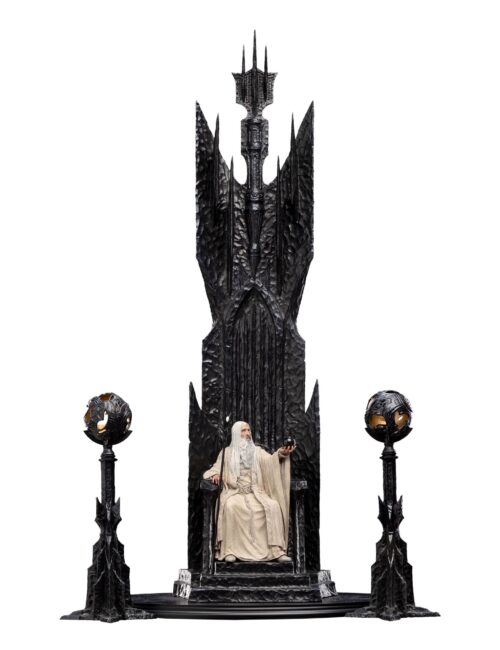 Weta Workshop The Lord of the Rings Statue 1/6 Saruman the White on Throne 110 cm