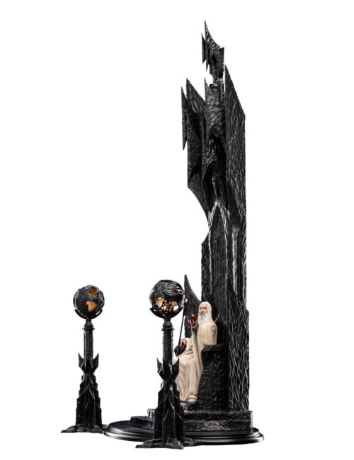 Weta Workshop The Lord of the Rings Statue 1/6 Saruman the White on Throne 110 cm