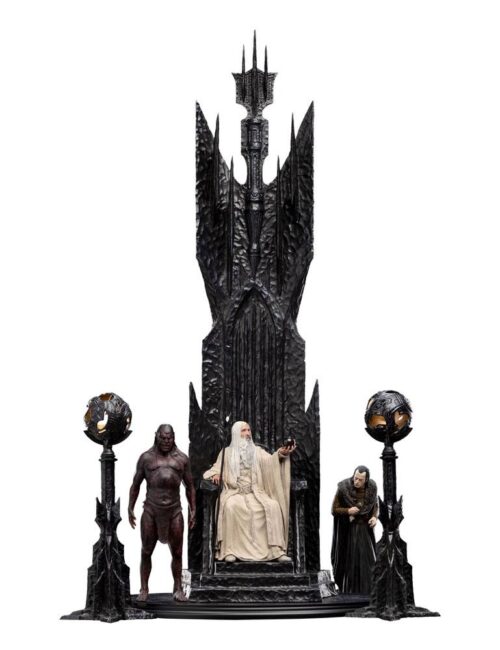 Weta Workshop The Lord of the Rings Statue 1/6 Saruman the White on Throne 110 cm