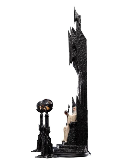 Weta Workshop The Lord of the Rings Statue 1/6 Saruman the White on Throne 110 cm