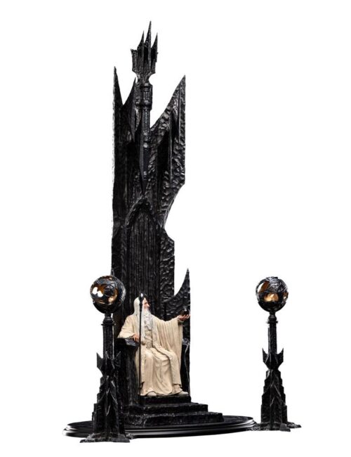 Weta Workshop The Lord of the Rings Statue 1/6 Saruman the White on Throne 110 cm